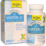 Natural Balance, Water-X, Herbal Blend, Maximum Strength, 60 Vegetarian Capsules - The Supplement Shop