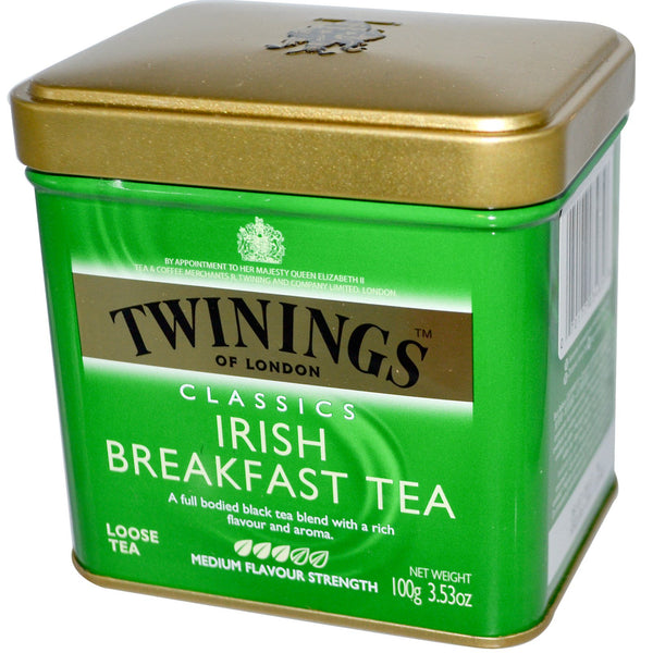 Twinings, Classics, Irish Breakfast Loose Tea, 3.53 oz (100 g) - The Supplement Shop