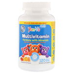 YumV's, Multivitamin Formula with Minerals, Delicious Fruit Flavors, 120 Jelly Bears - The Supplement Shop