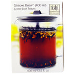 Rishi Tea, Simple Brew, Loose Leaf Teapot, 13.5 fl oz (400 ml) - The Supplement Shop