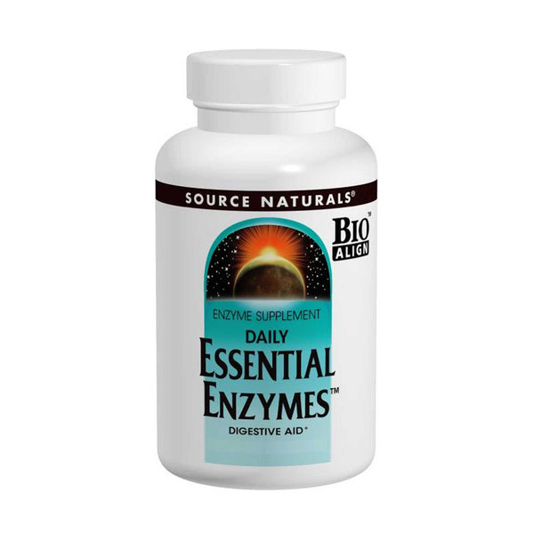 Source Naturals, Daily Essential Enzymes, 500 mg, 240 Capsules - The Supplement Shop