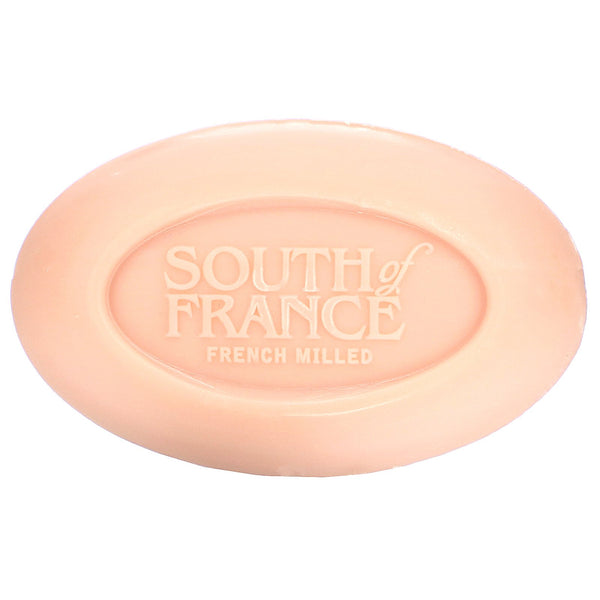 South of France, Climbing Wild Rose, French Milled Oval Soap with Organic Shea Butter, 6 oz (170 g) - The Supplement Shop