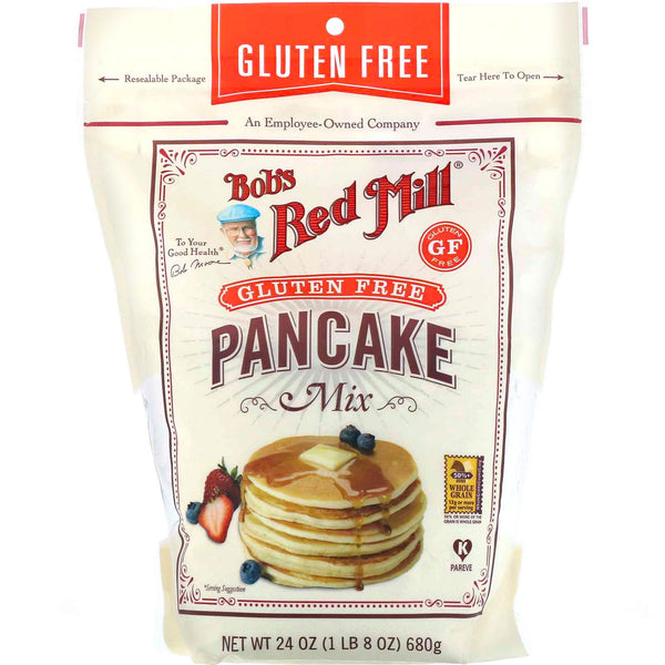 Bob's Red Mill, Pancake Mix, Gluten Free, 24 oz (680 g) - The Supplement Shop