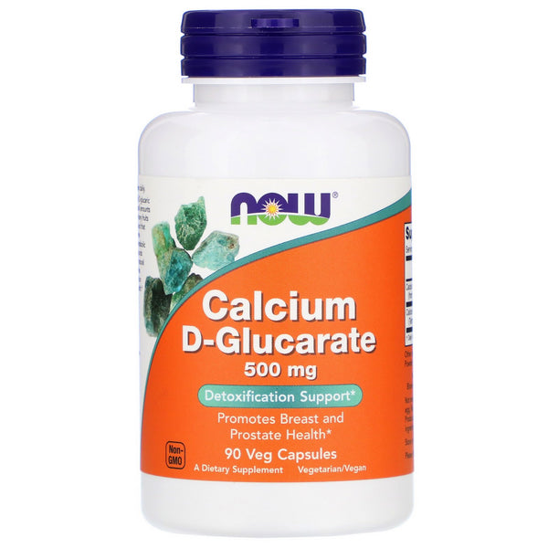 Now Foods, Calcium D-Glucarate, 500 mg, 90 Veg Capsules