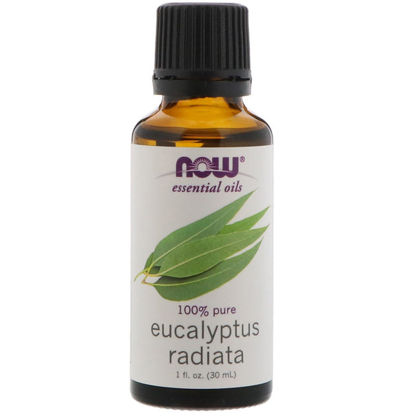 Now Foods, Essential Oils, Eucalyptus Radiata, 1 fl oz. (30 ml) - The Supplement Shop