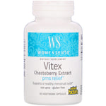 Natural Factors, Womensense, Vitex Chasteberry Extract, 90 Vegetarian Capsules - The Supplement Shop