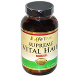 LifeTime Vitamins, Supreme Vital Hair with MSM, 120 Capsules - The Supplement Shop