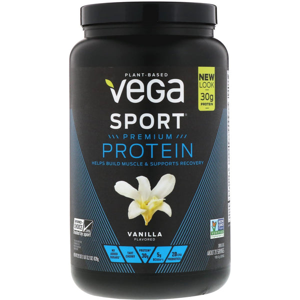Vega, Sport, Premium Protein, Vanilla, 29.2 oz (828 g) - The Supplement Shop