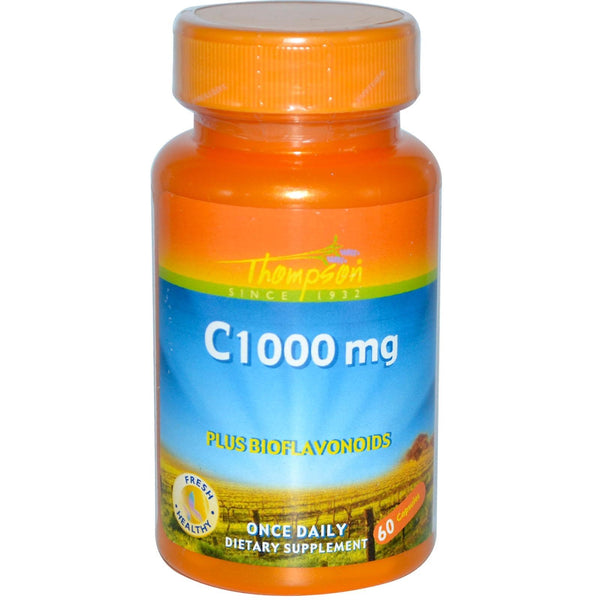 Thompson, C1000 mg, 60 Capsules - The Supplement Shop