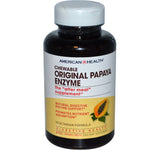 American Health, Chewable Original Papaya Enzyme, 250 Chewable Tablets - The Supplement Shop