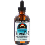 Source Naturals, Vitamin D-3, 4 fl oz (118.28 ml) - The Supplement Shop