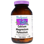 Bluebonnet Nutrition, Calcium Magnesium Potassium, 180 Caplets - The Supplement Shop
