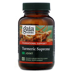 Gaia Herbs, Turmeric Supreme, Joint, 60 Vegan Liquid Phyto-Caps - The Supplement Shop