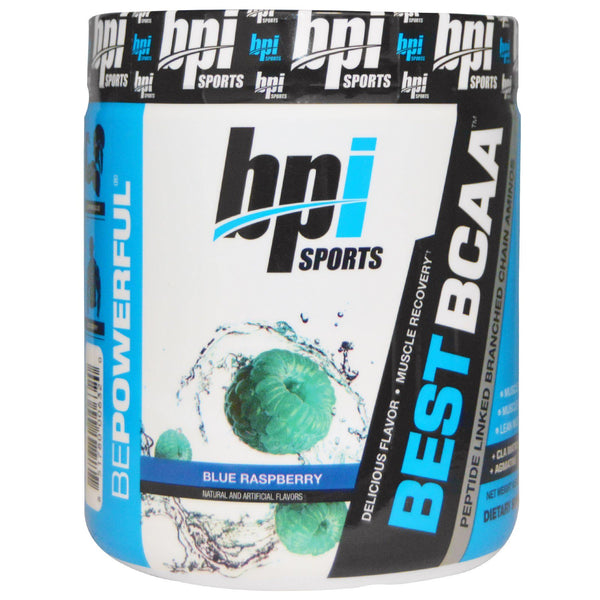 BPI Sports, Best BCAA, Blue Raspberry, 10.58 oz (300 g) - The Supplement Shop