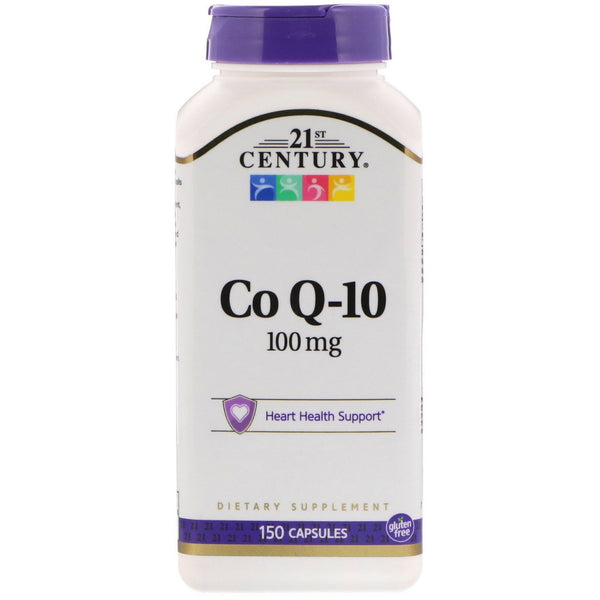 21st Century, CoQ10, 100 mg, 150 Capsules - The Supplement Shop