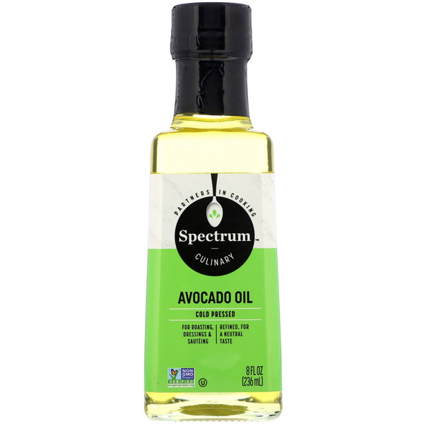 Spectrum Culinary, Avocado Oil, Cold Pressed, 8 fl oz (236 ml) - The Supplement Shop