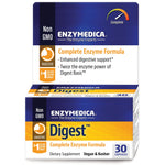 Enzymedica, Digest, Complete Enzyme Formula, 30 Capsules - The Supplement Shop