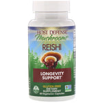 Fungi Perfecti, Mushrooms, Reishi, Longevity Support, 60 Vegetarian Capsules - The Supplement Shop