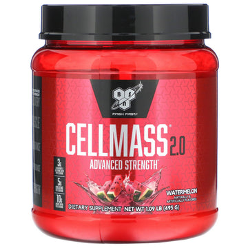 BSN, Cellmass 2.0, Advanced Strength, Post Workout, Watermelon, 1.09 lbs (495 g)