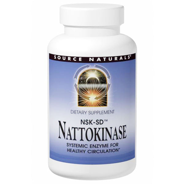 Source Naturals, NSK-SD, Nattokinase, 100 mg, 30 Capsules - The Supplement Shop