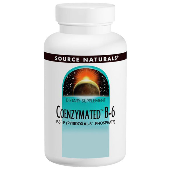 Source Naturals, Coenzymated B-6, 25 mg, 120 Tablets - The Supplement Shop
