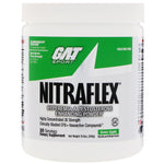 GAT, NITRAFLEX, Green Apple, 10.6 oz (300 g) - The Supplement Shop