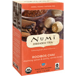 Numi Tea, Organic Tea, Herbal Teasans, Rooibos Chai, Caffeine Free, 18 Tea Bags, 1.71 oz (48.6 g) - The Supplement Shop