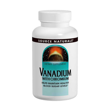 Source Naturals, Vanadium with Chromium, 90 Tablets