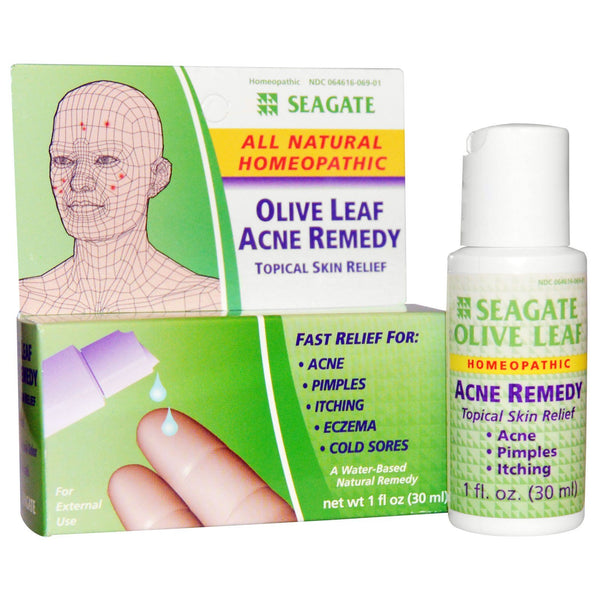 Seagate, Olive Leaf Acne Remedy, 1 fl oz (30 ml) - The Supplement Shop