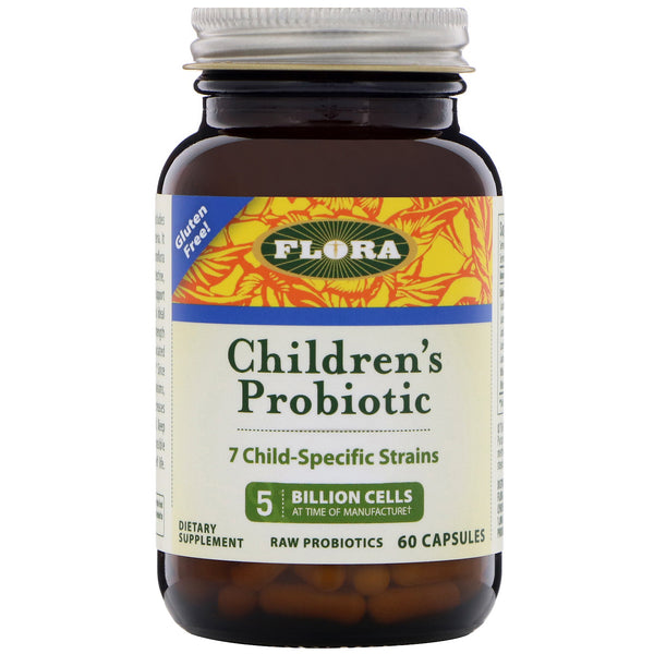 Flora, Children's Probiotic, 60 Capsules - The Supplement Shop