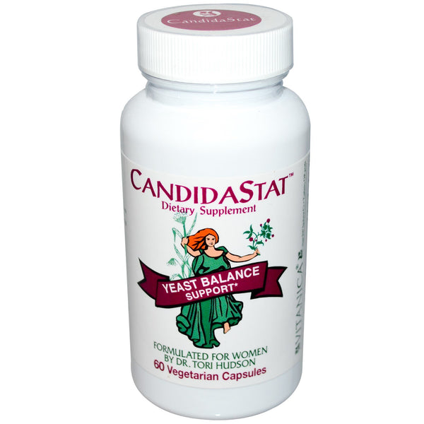 Vitanica, CandidaStat, Yeast Balance Support, 60 Vegetarian Capsules - The Supplement Shop