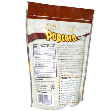 Eden Foods, Popcorn, Organic Popping Kernels, 20 oz (566 g)