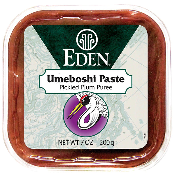 Eden Foods, Selected, Umeboshi Paste, Pickled Plum Puree, 7 oz (200 g) - The Supplement Shop