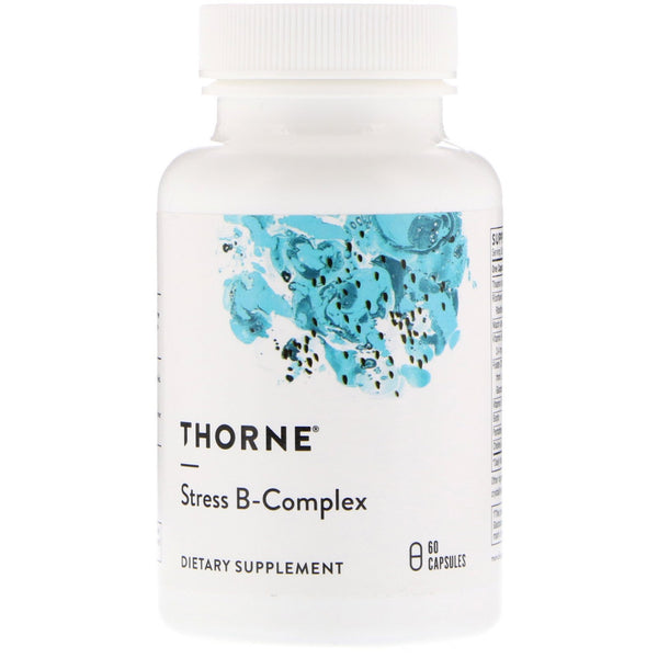 Thorne Research, Stress B-Complex, 60 Capsules - The Supplement Shop