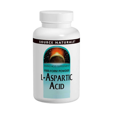 Source Naturals, L-Aspartic Acid, Free-Form Powder, 3.53 oz (100 g)