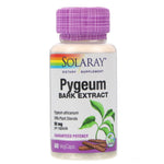 Solaray, Pygeum Bark Extract, 50 mg, 60 VegCaps - The Supplement Shop