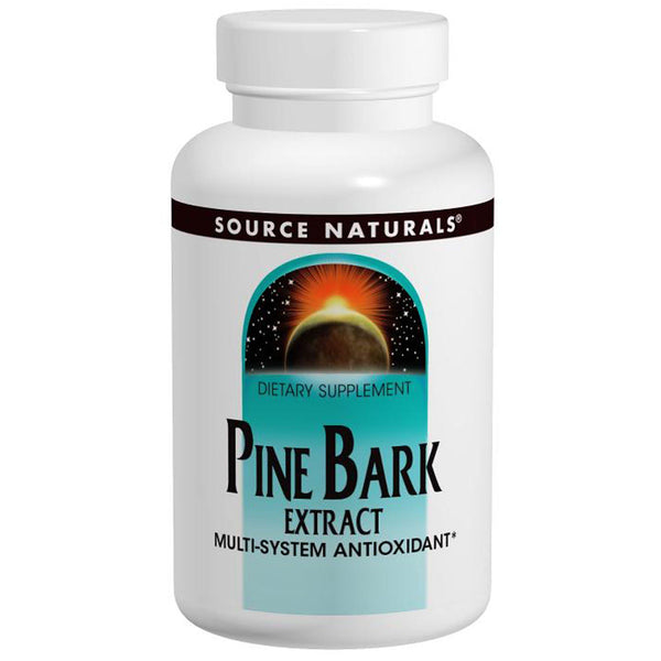 Source Naturals, Pine Bark Extract, 60 Tablets - The Supplement Shop