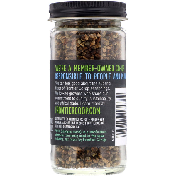 Frontier Natural Products, Organic Cardamom Seed, Whole, 2.68 oz (76 g)