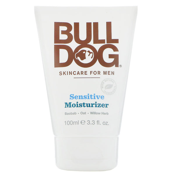 Bulldog Skincare For Men, Moisturizer, Sensitive , 3.3 fl oz (100 ml) - The Supplement Shop