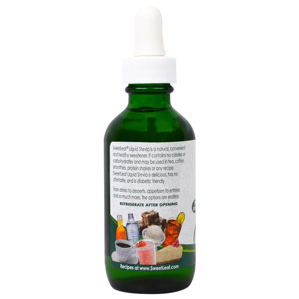 Wisdom Natural, SweetLeaf Liquid Stevia, Sweet Drops Sweetener, Peppermint, 2 fl oz (60 ml) - The Supplement Shop