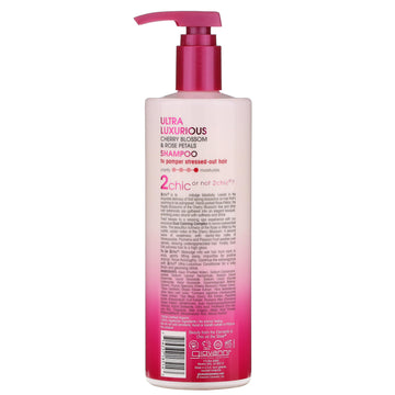 Giovanni, 2chic, Ultra-Luxurious Shampoo, to Pamper Stressed Out Hair, Cherry Blossom & Rose Petals, 24 fl oz (710 ml)