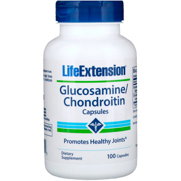 Life Extension, Glucosamine/Chondroitin Capsules, 100 Capsules - The Supplement Shop