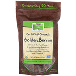 Now Foods, Real Food, Certified Organic Golden Berries, 8 oz (227 g) - The Supplement Shop