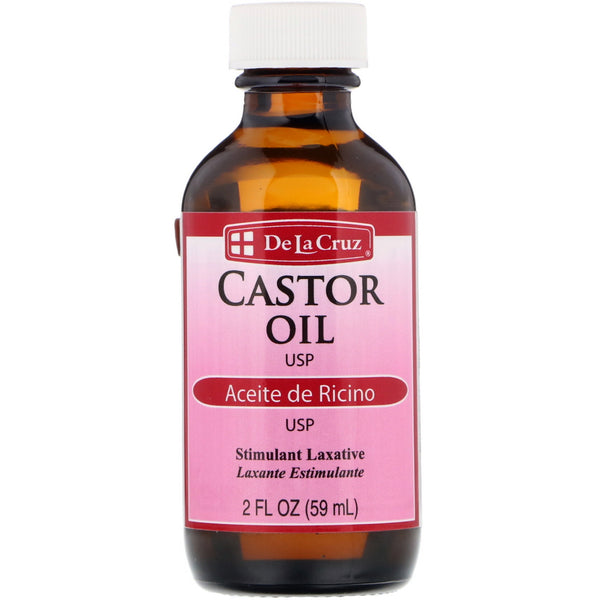 De La Cruz, Castor Oil, 2 fl oz (59 ml) - The Supplement Shop