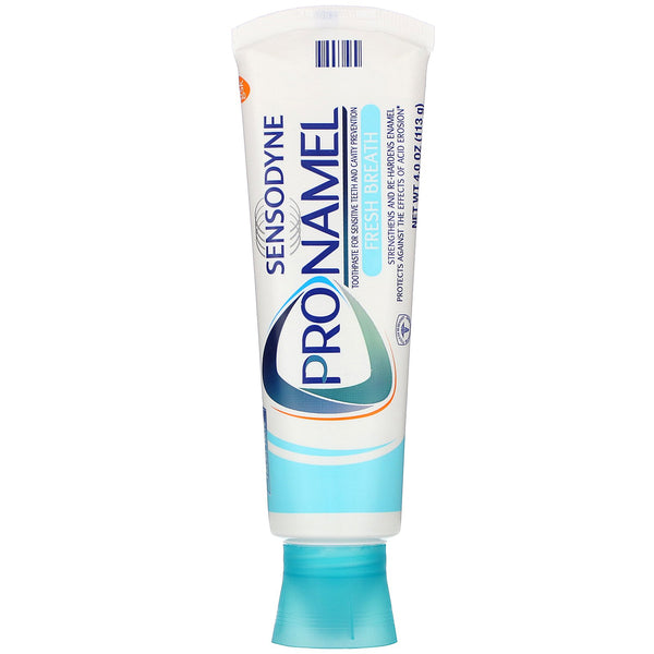 Sensodyne, ProNamel, Fresh Breath Toothpaste, Fresh Wave, 4.0 oz (113 g) - The Supplement Shop