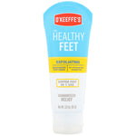 O'Keeffe's, Exfoliating Moisturizing Foot Cream, For Extremely Dry, Cracked Feet, 3 oz (85 g) - The Supplement Shop