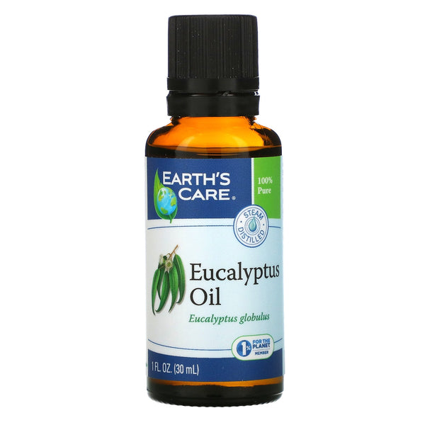 Earth's Care, Eucalyptus Oil, 1 fl oz (30 ml) - The Supplement Shop