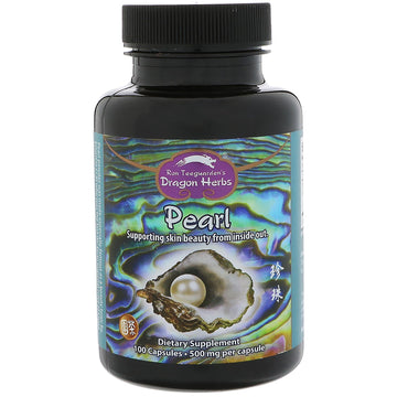 Dragon Herbs, Pearl, 500 mg, 100 Capsules