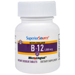 Superior Source, Methylcobalamin B-12, 1000 mcg, 60 Tablets - The Supplement Shop