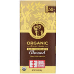 Equal Exchange, Organic Dark Chocolate, Almond Toasted Pieces 2.8 oz (80 g) - The Supplement Shop